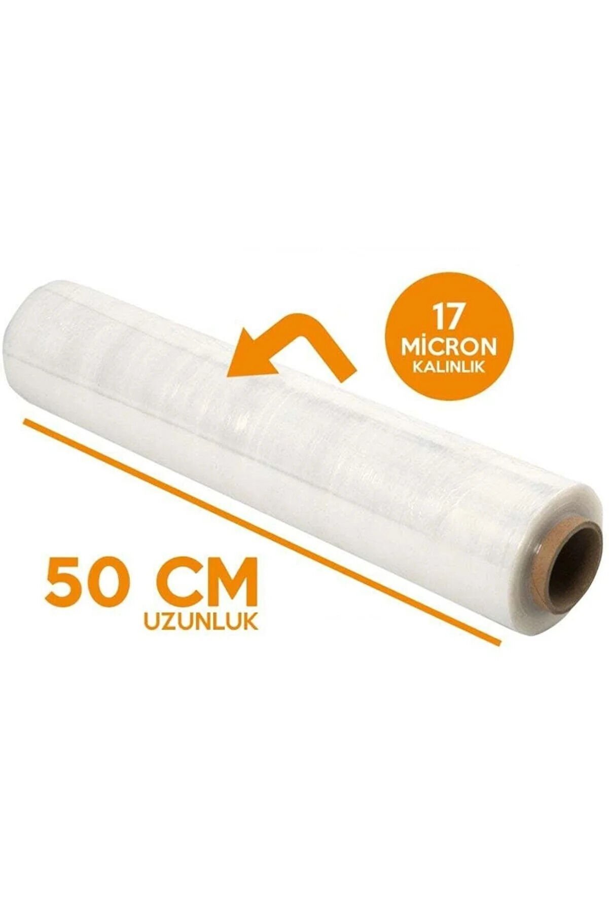 1 Adet Eşya Palet Streç Film 2kg 300mt 50cm 17 Micron